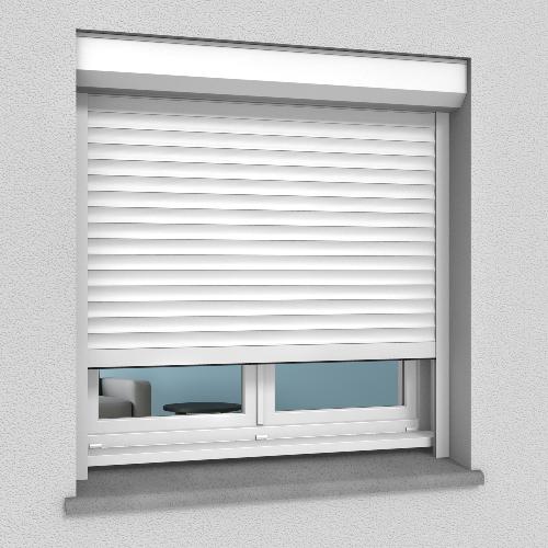 Volets roulants aluminium rénovation — réalisation Pro-Zen 66 Sèvres